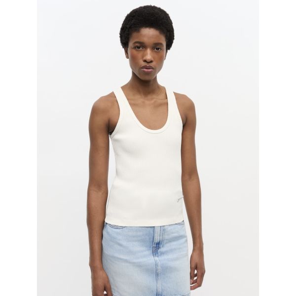 Heavy Rib Jersey Tank Top