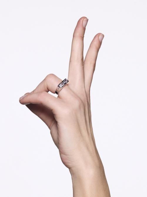 Us Three Signet Ring Silver