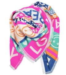 Smiley Square scarf
