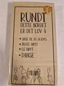 Serviett Rundt 