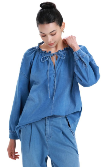 Tona Jeansbluse