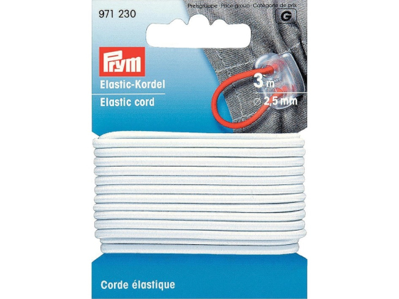 Elastisk Rundstrikk - 3 m