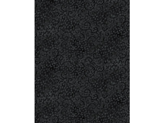 Essentials leafy scroll black