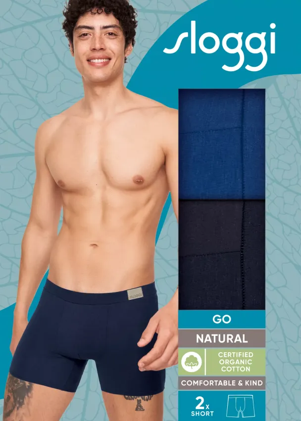 Sloggi Go Natural 2-pk Boxer Men - Image 1