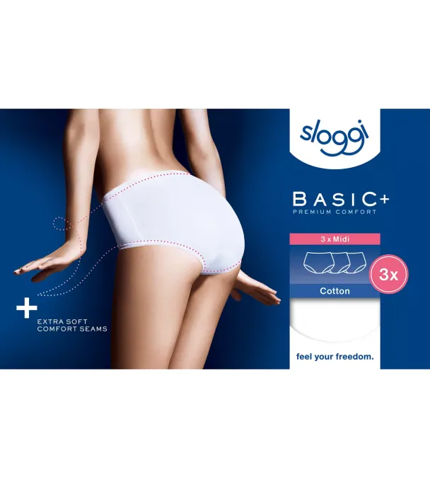 Sloggi Basic Midi 3-pk - Image 4