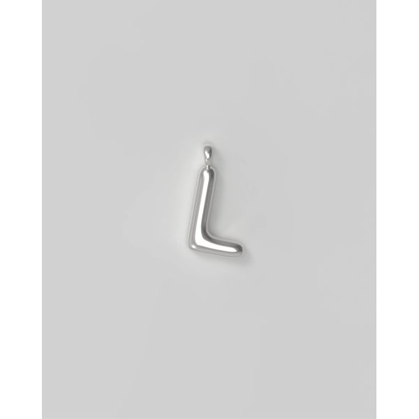 Letter Charm Small - L
