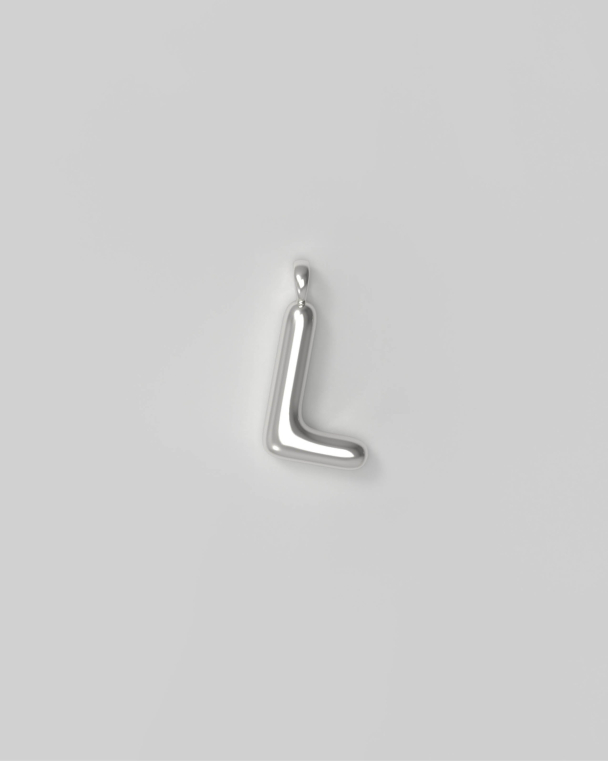 Letter Charm Small - L