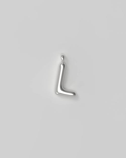 Letter Charm Small - L
