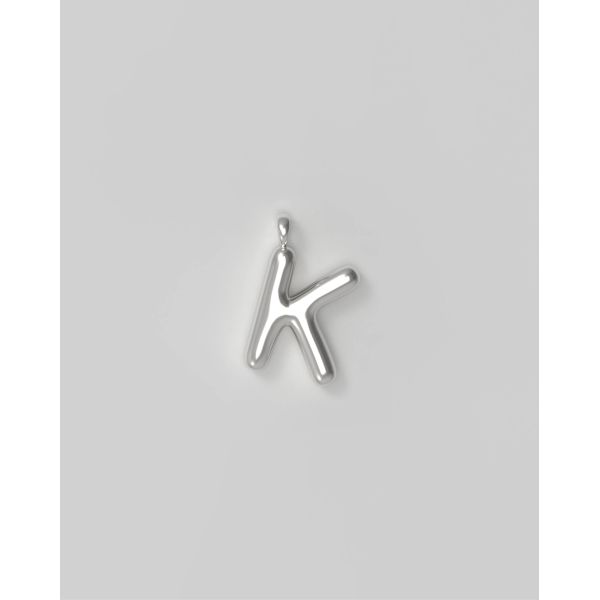 Letter Charm Small - K