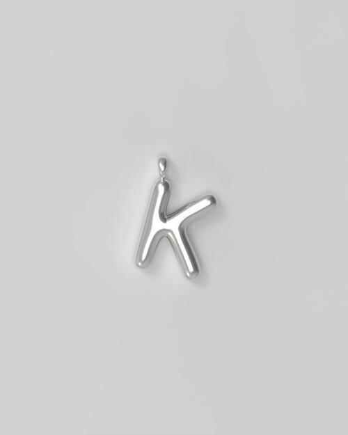 Letter Charm Small - K