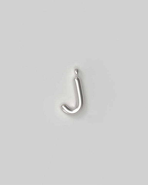 Letter Charm Small - J