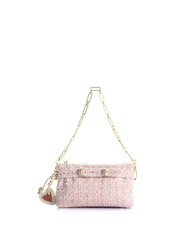 The Porte Monnaie Tweed Pink  - Image 1