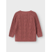 Kajsa Wrap Knit, Withered Rose - Lil' Atelier