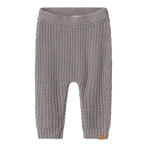 Kanto Knit Pant, Ultimate Grey - Lil' Atelier