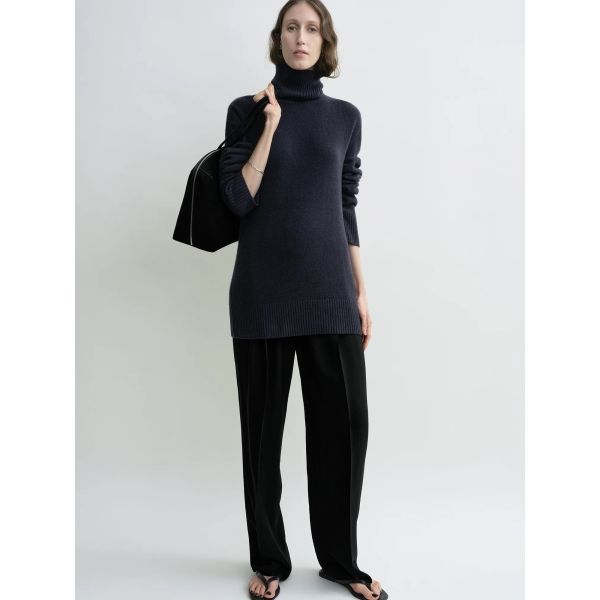 Cashmere Turtleneck Navy