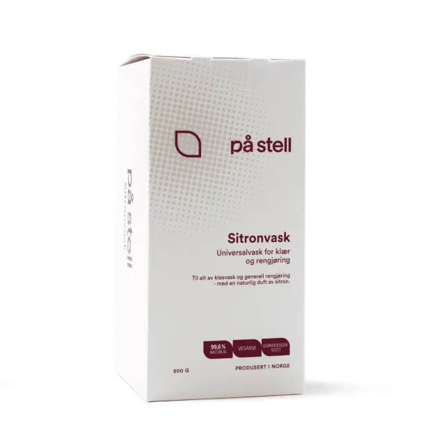 På stell Sitronvask 