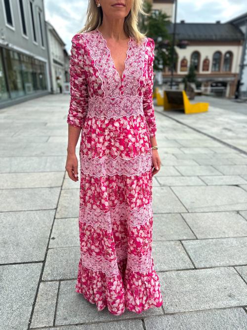 Cotton Slub Gown - Poppy Meadow 