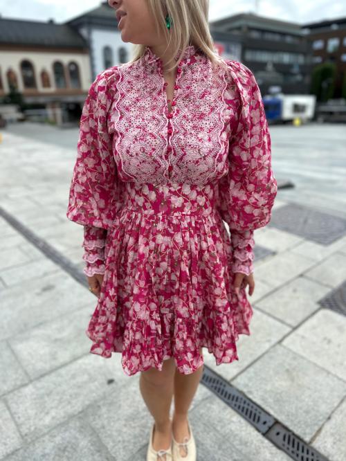 Cotton Slub Mini Dress - Poppy Meadow 