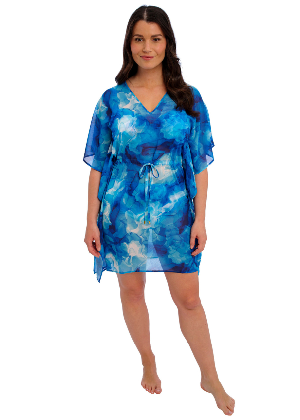 Saunton Sand Kaftan, Dazzling blue - Image 2