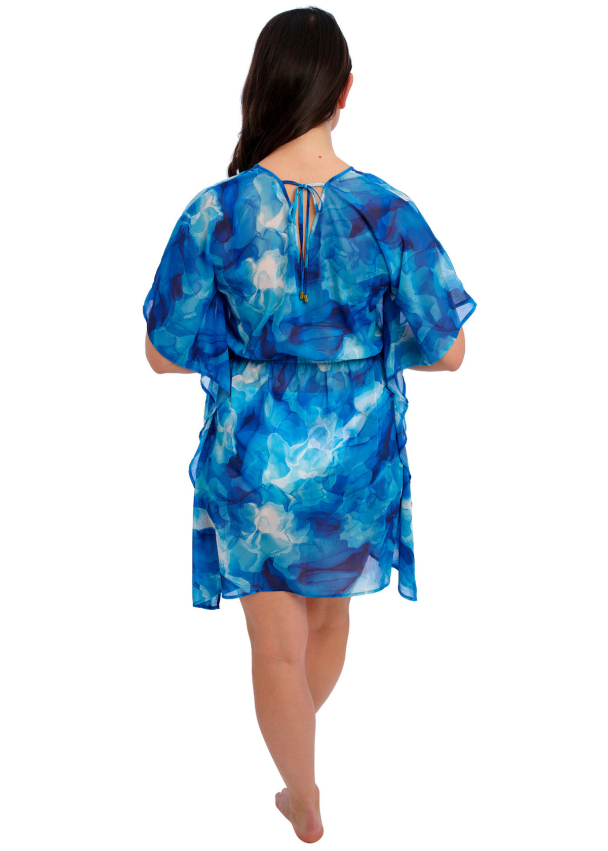 Saunton Sand Kaftan, Dazzling blue - Image 3