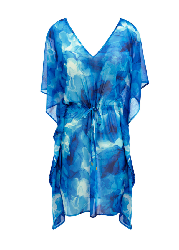 Saunton Sand Kaftan, Dazzling blue - Image 4