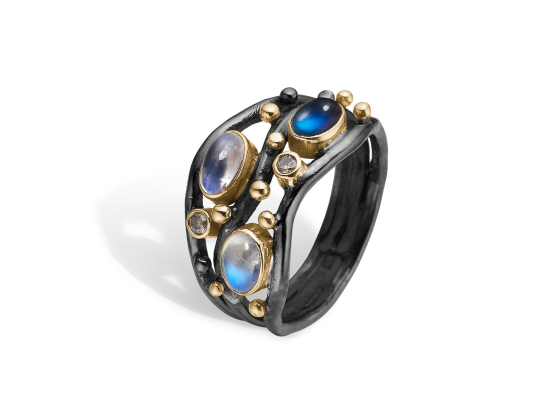 Ring Nautilos Blue