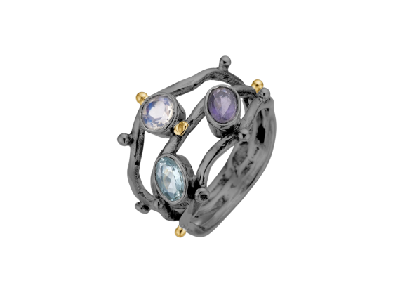Ring Grace Triple Ocean