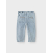 Loose Denim Jeans, Medium Blue Denim - Lil' Atelier