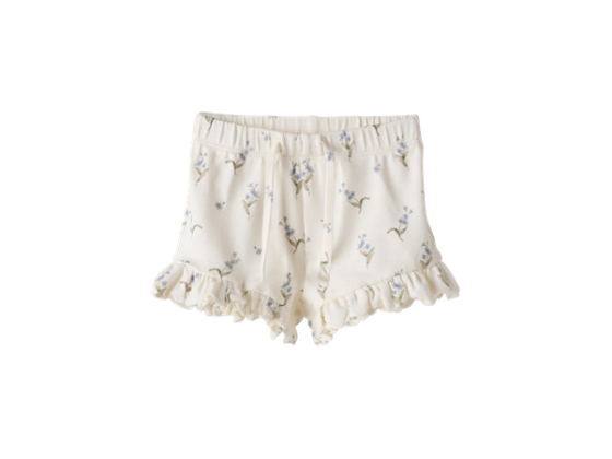 Gayo Shorts Baby, Coconut Milk Forget Me Not - Lil' Atelier
