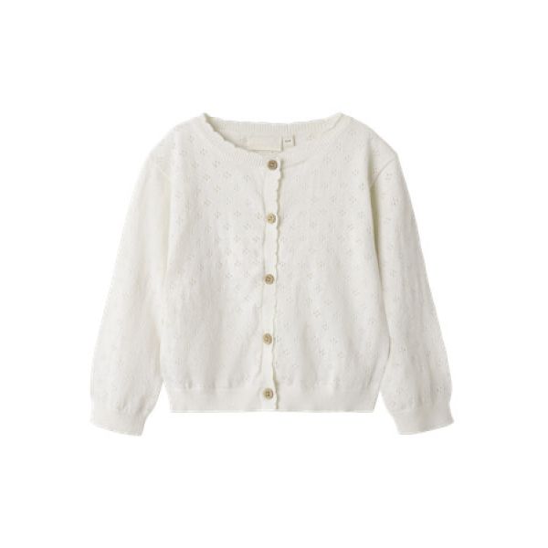 Gliva Knit Cardigan, Coconut Milk - Lil' Atelier