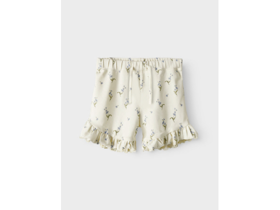 Gayo Shorts, Coconut Milk Forget Me Not - Lil' Atelier