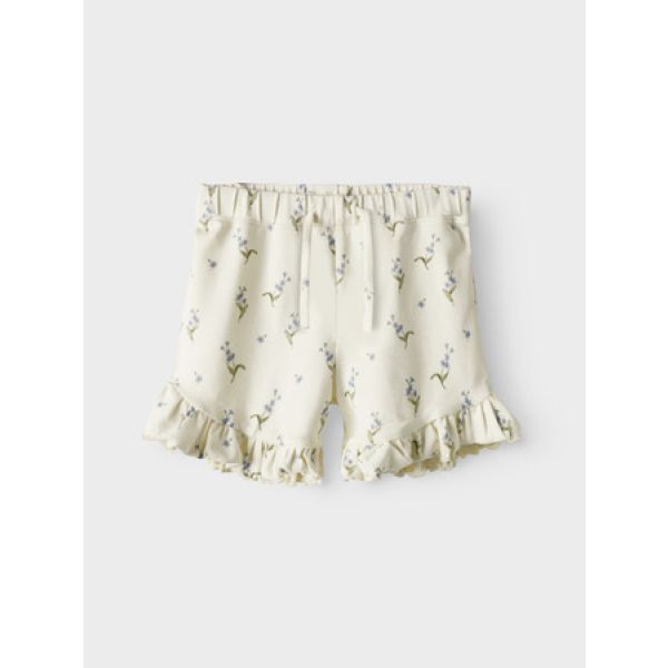 Gayo Shorts, Coconut Milk Forget Me Not - Lil' Atelier