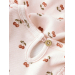 Kjole med body, Silver Peony Cherry - Lil' Atelier