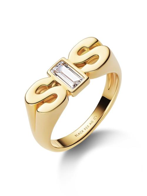 Sis Royal Ring Goldplated Silver