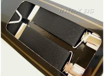 Bukseseler 3,5 cm Svart