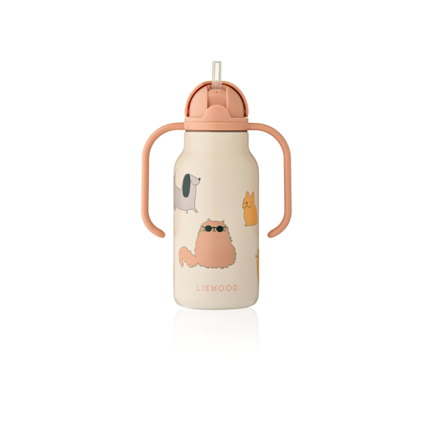 Kimmie Bottle 250 ml - Cats and Dogs/Sandy - Image 2