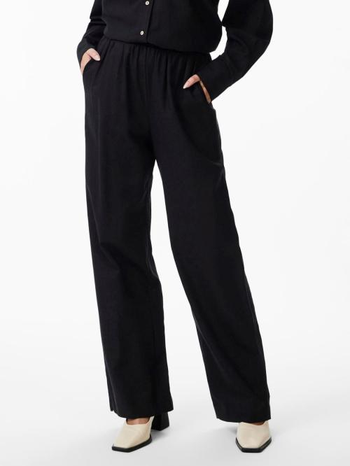 Flaxy Linen Pant - Black 