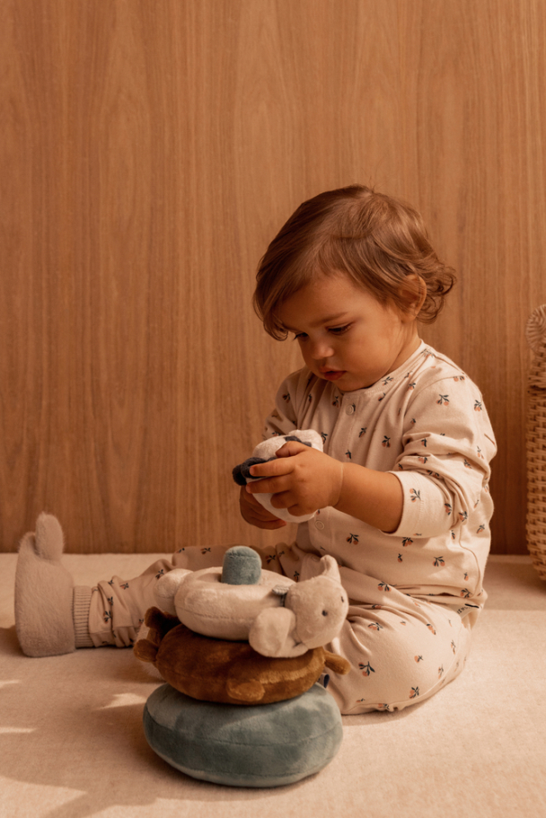 Beth Rabbit Plush Slippers - Mist - Image 5