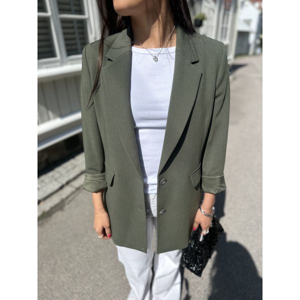 Rita Relaxed Blazer - Deep Depth 