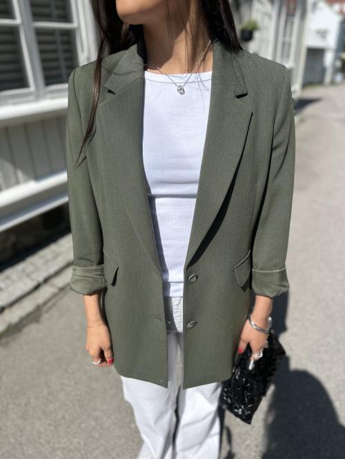 Rita Relaxed Blazer - Deep Depth 