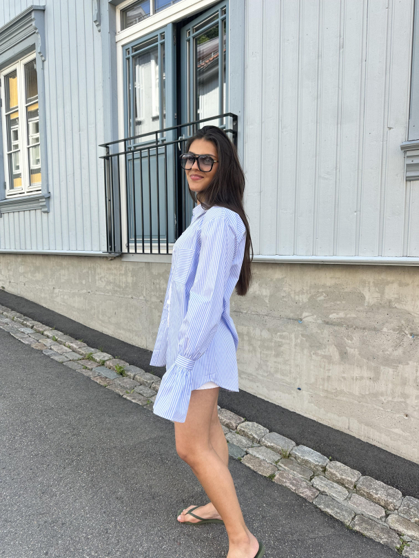 Jules Shirt - Blue/Stripe - Image 5