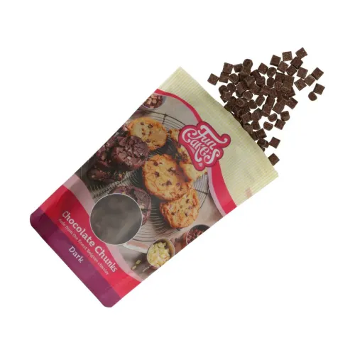 Sjokolade Chunks Mørk Sjokolade 350g