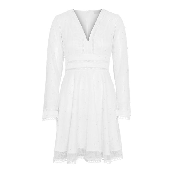 Ellie Dress White Lace - White
