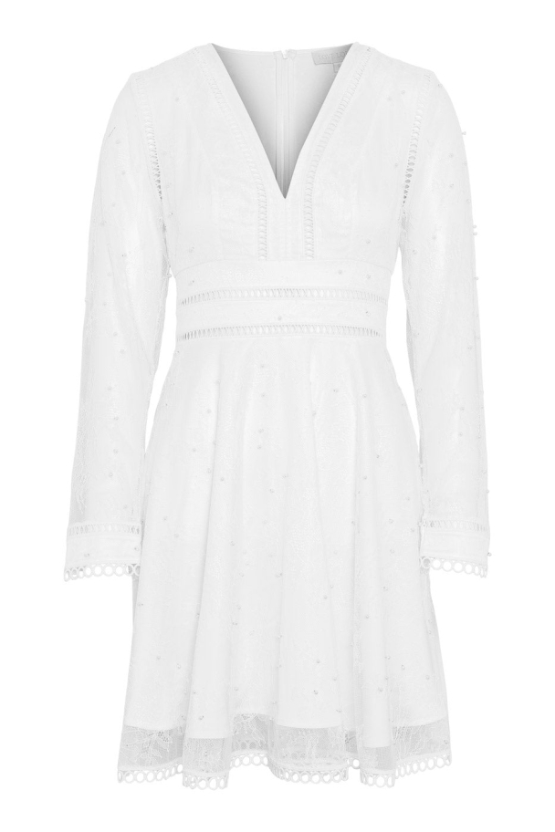 Ellie Dress White Lace - White