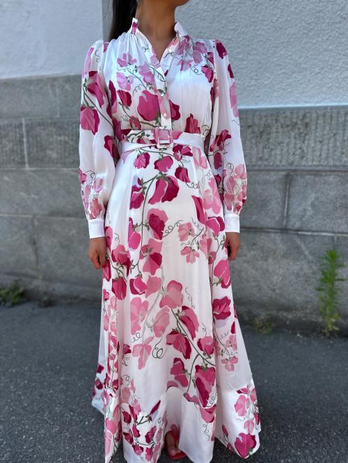 Organza Belt Dress - Delicate 