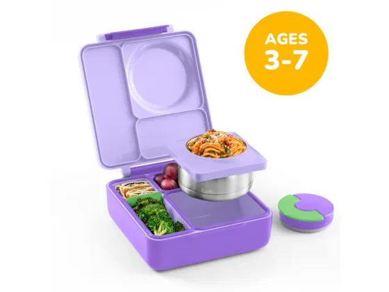 OmieBox apple lilac purple