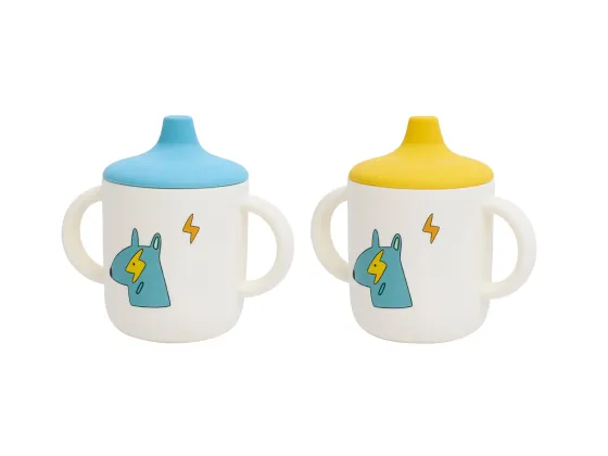 Sippy cups 2 pack - Funky Dogs 