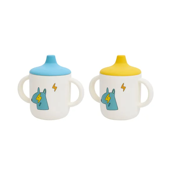 Sippy cups 2 pack - Funky Dogs 