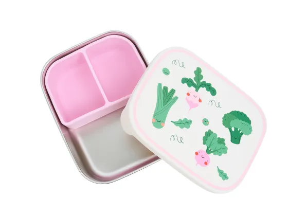 Stainless steel lunchbox - Veggie Pals