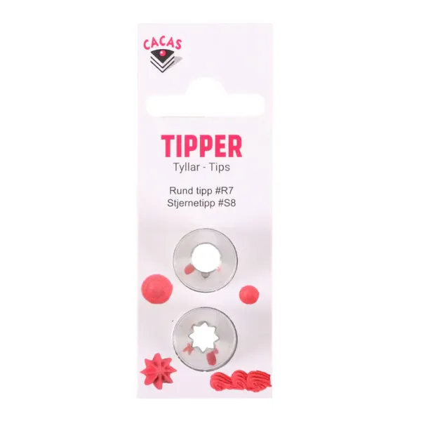 Tippsett Rund og Stjerne R7 og S8